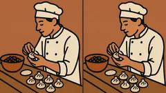 Quebra-cabeças: consegues encontrar 3 diferenças na imagem do chefe de cozinha em 31 segundos?